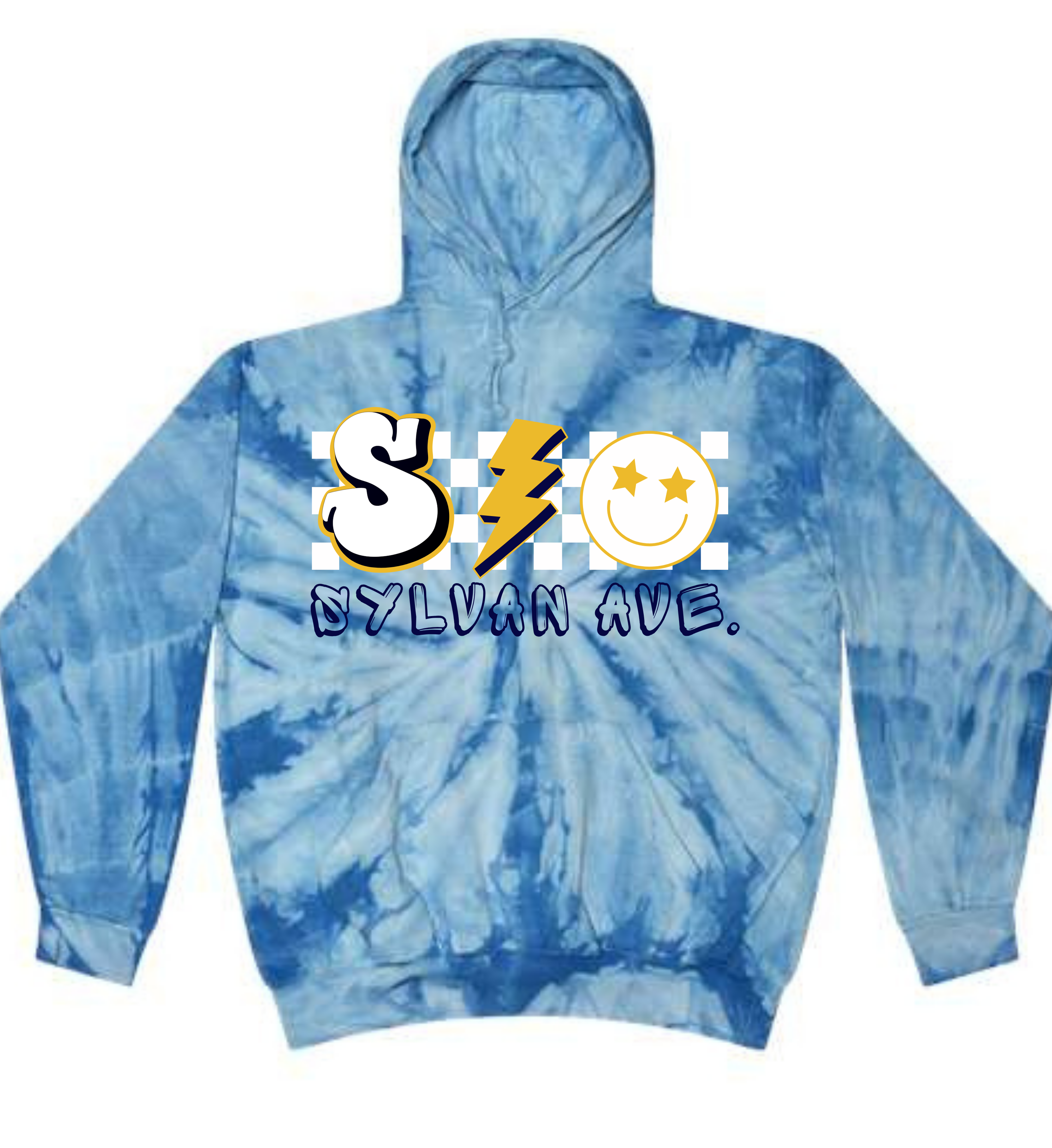 Sylvan Ave Tie Dye Hoodie