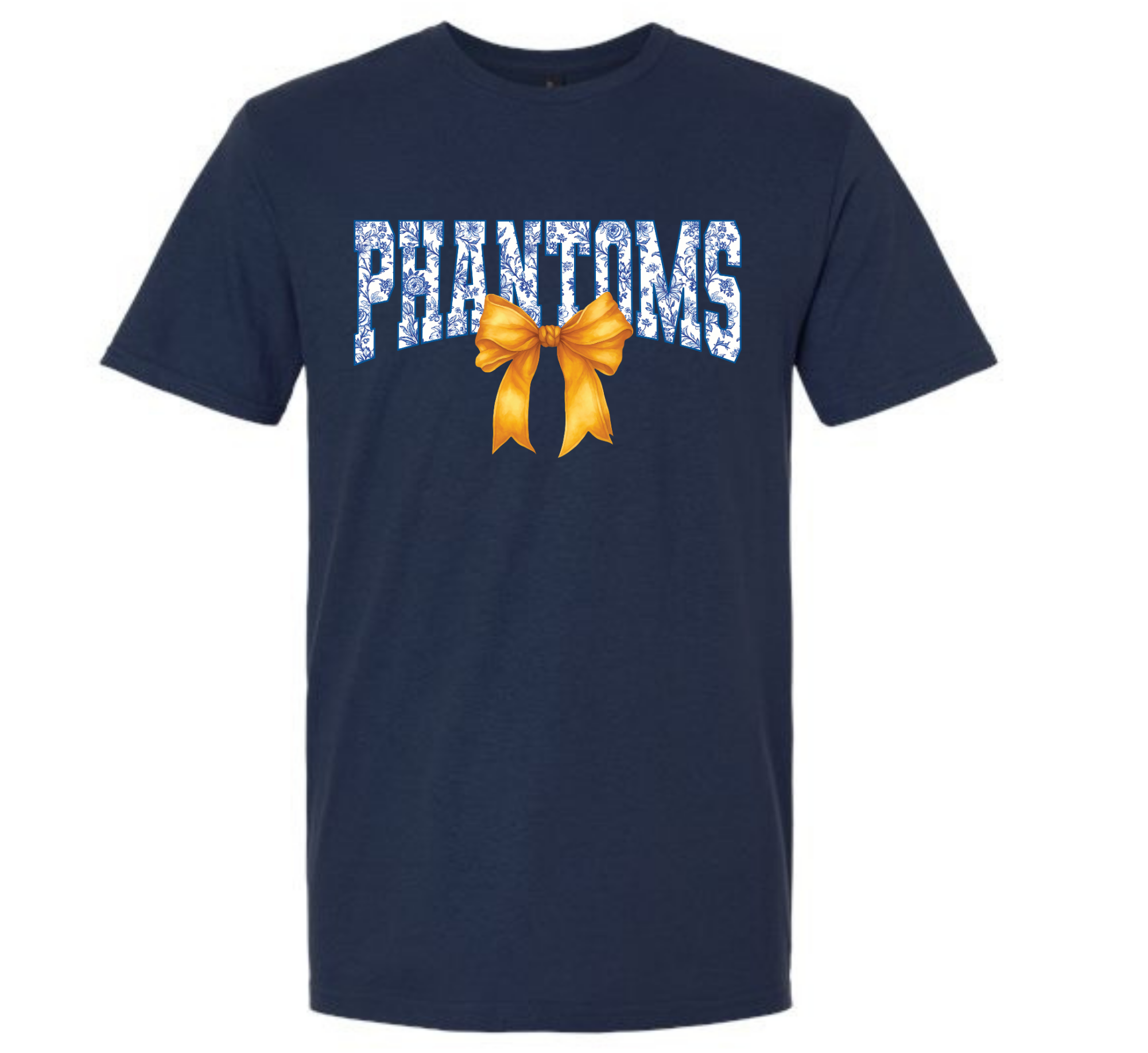 Phantoms Bow Deign blue gold