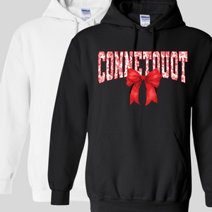 Connetquot Bow Hoodie or Crewneck