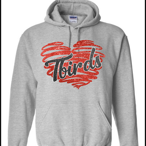 Tbirds Glitter heart