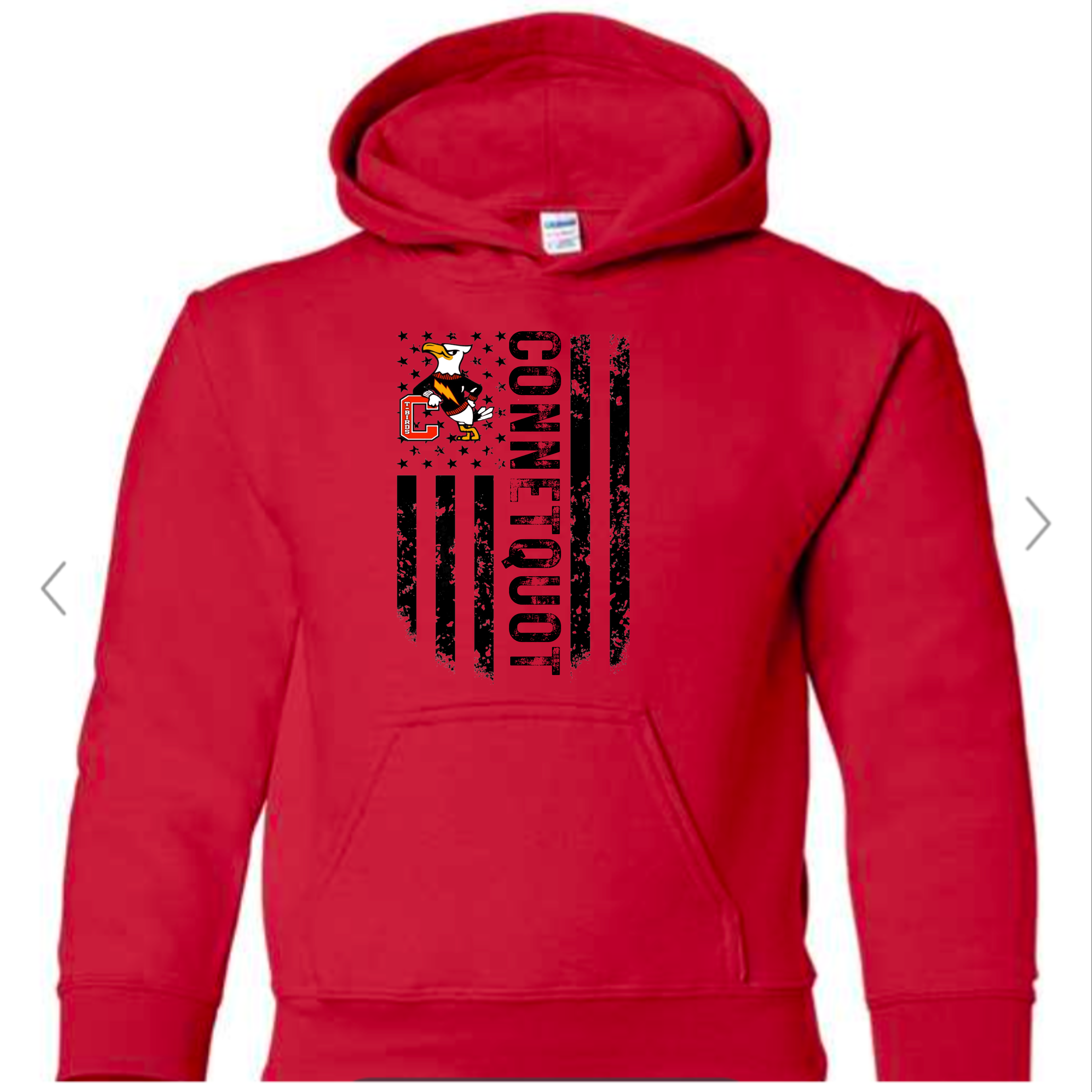 Connetquot Flag hoodie or crewneck