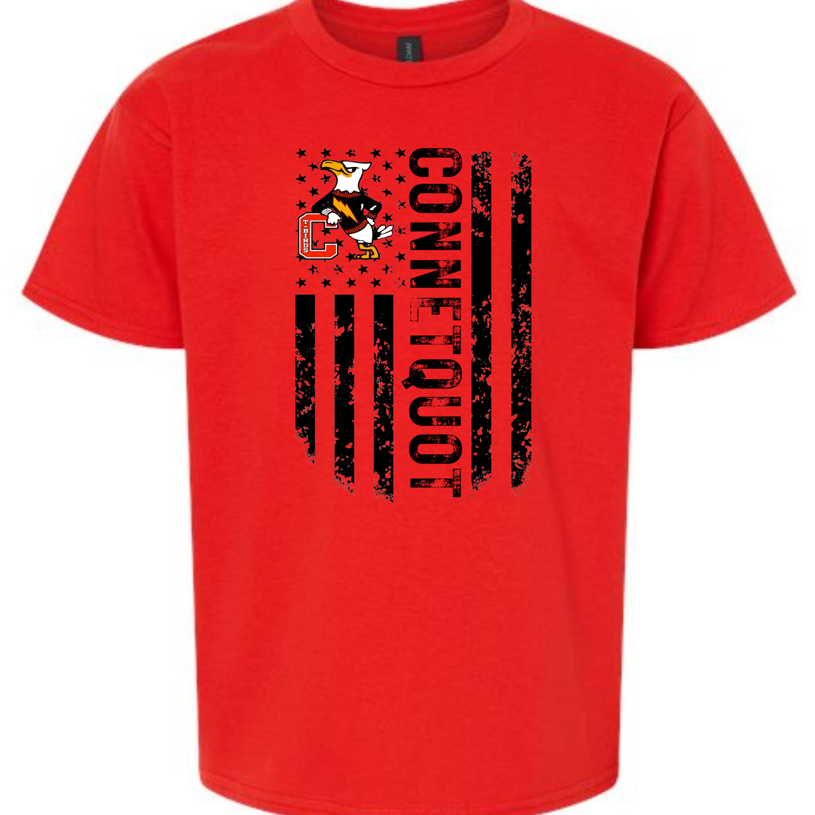 Connetquot Red Flag Tee