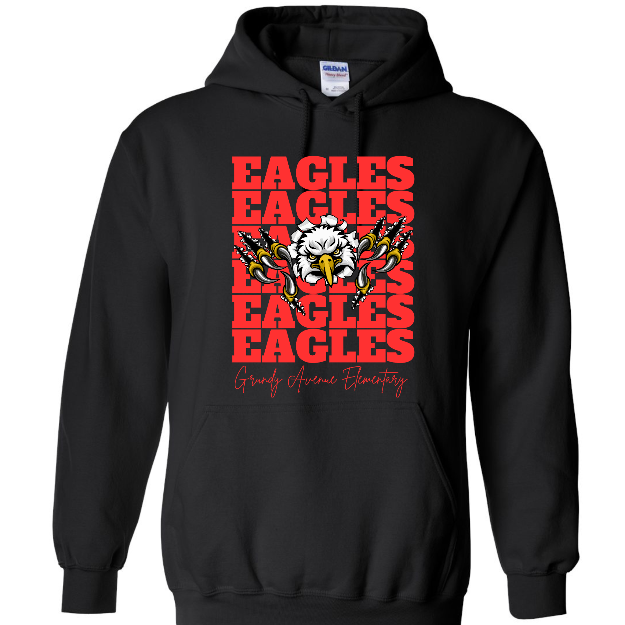 Eagles burst thru  PLEASE CHOOSE Style in menu