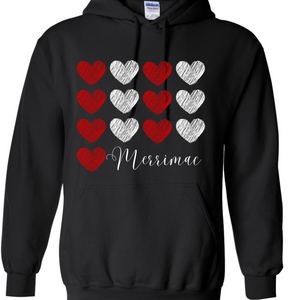 Merrimac Heart Hoodie OR Crewneck (PLEASE PICK IN MENU!!!)