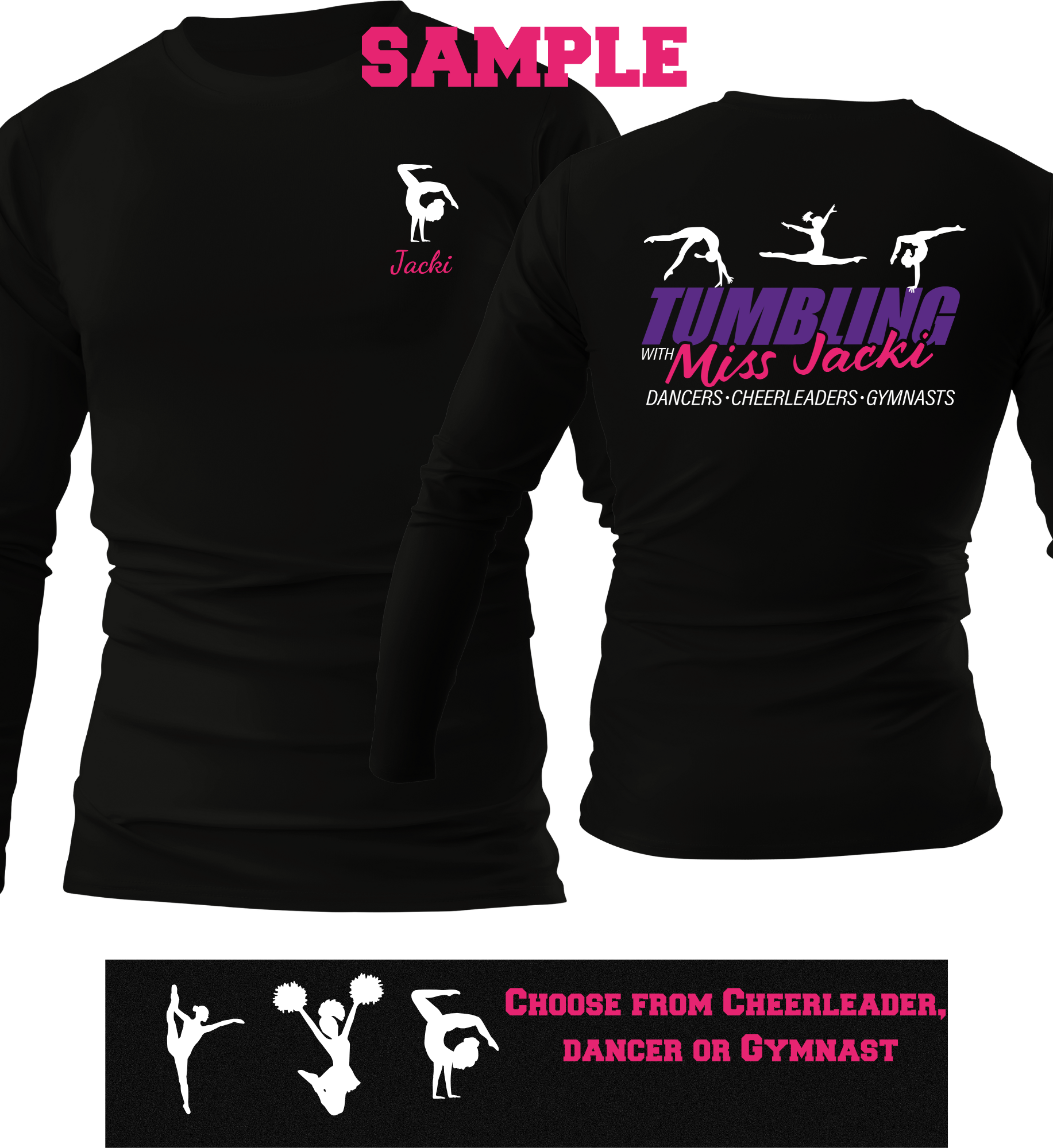 Tumbling with Miss Jacki Long Sleeve