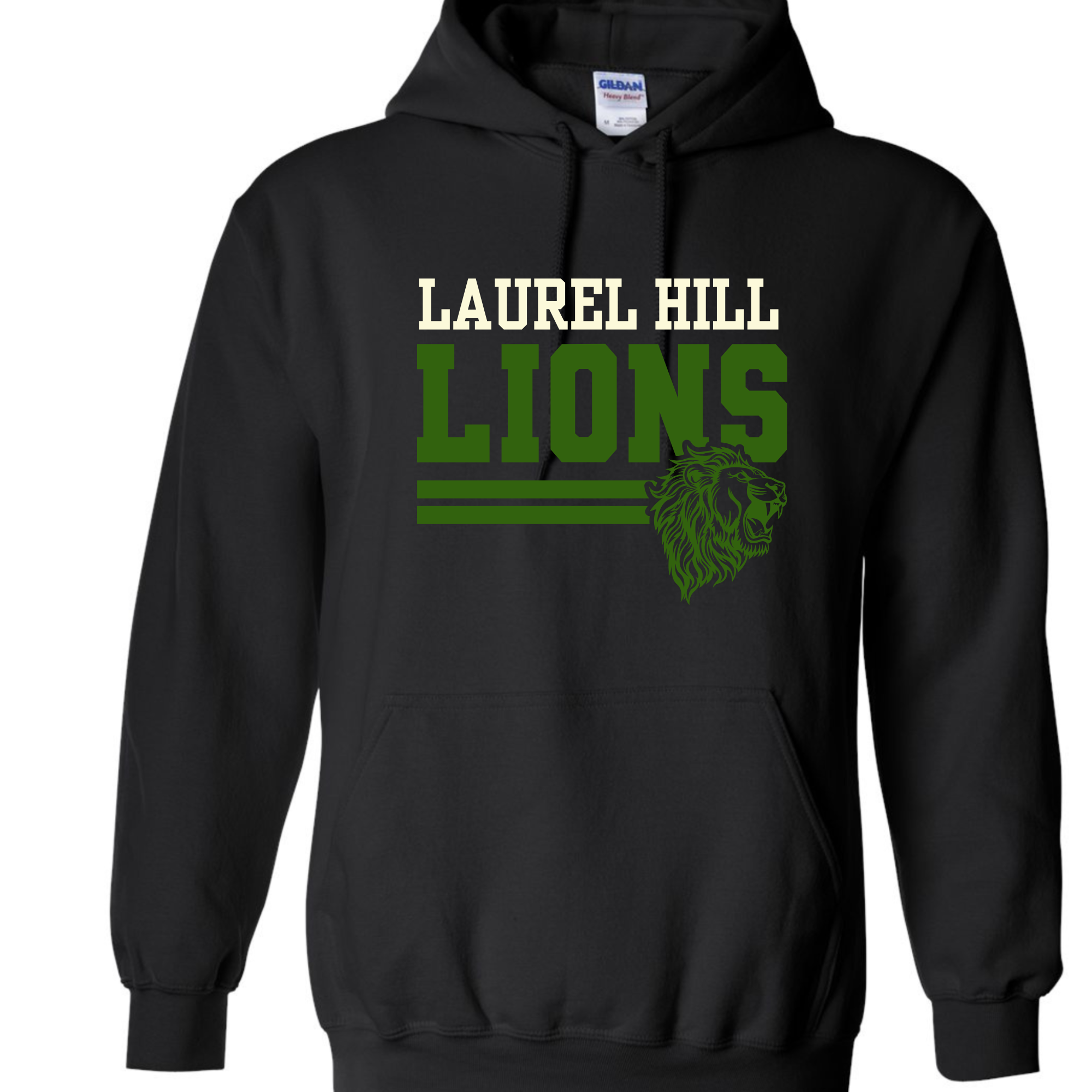 Laurel Hill Lions Black Hoodie