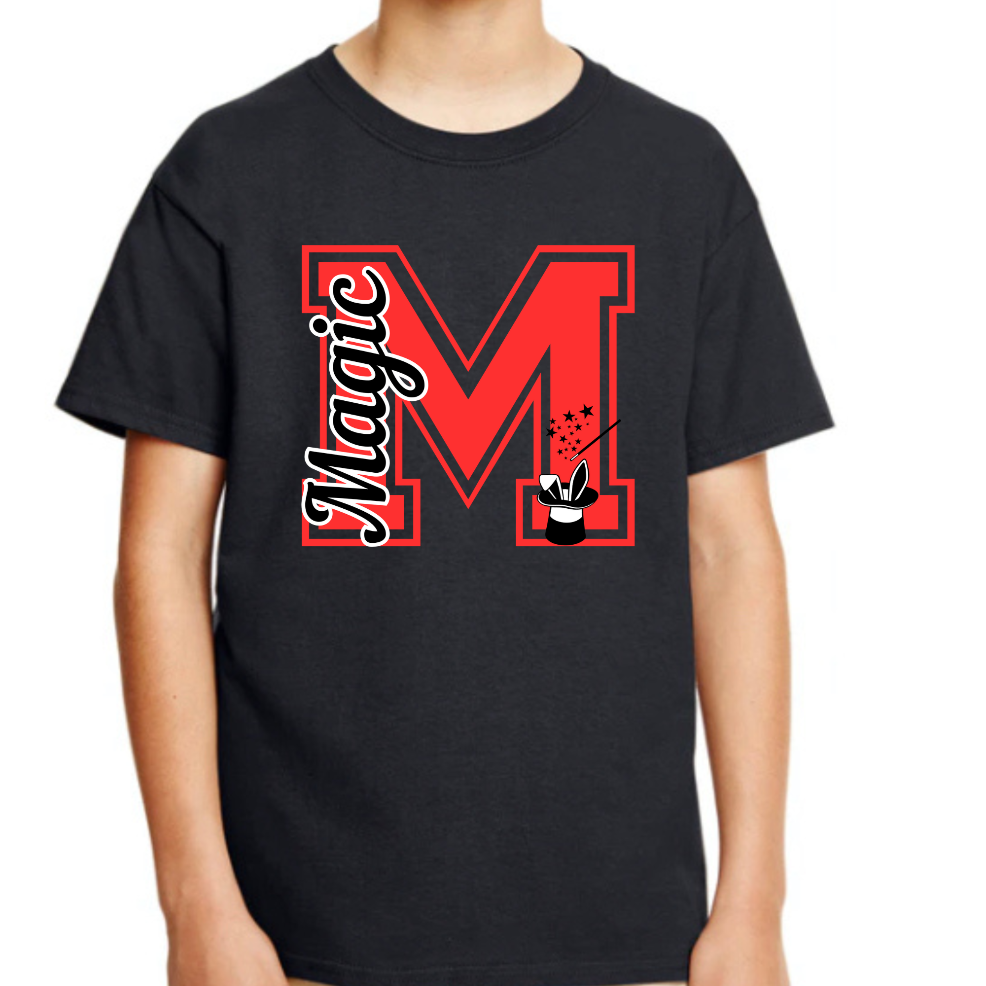 Merrimac M Black Tee