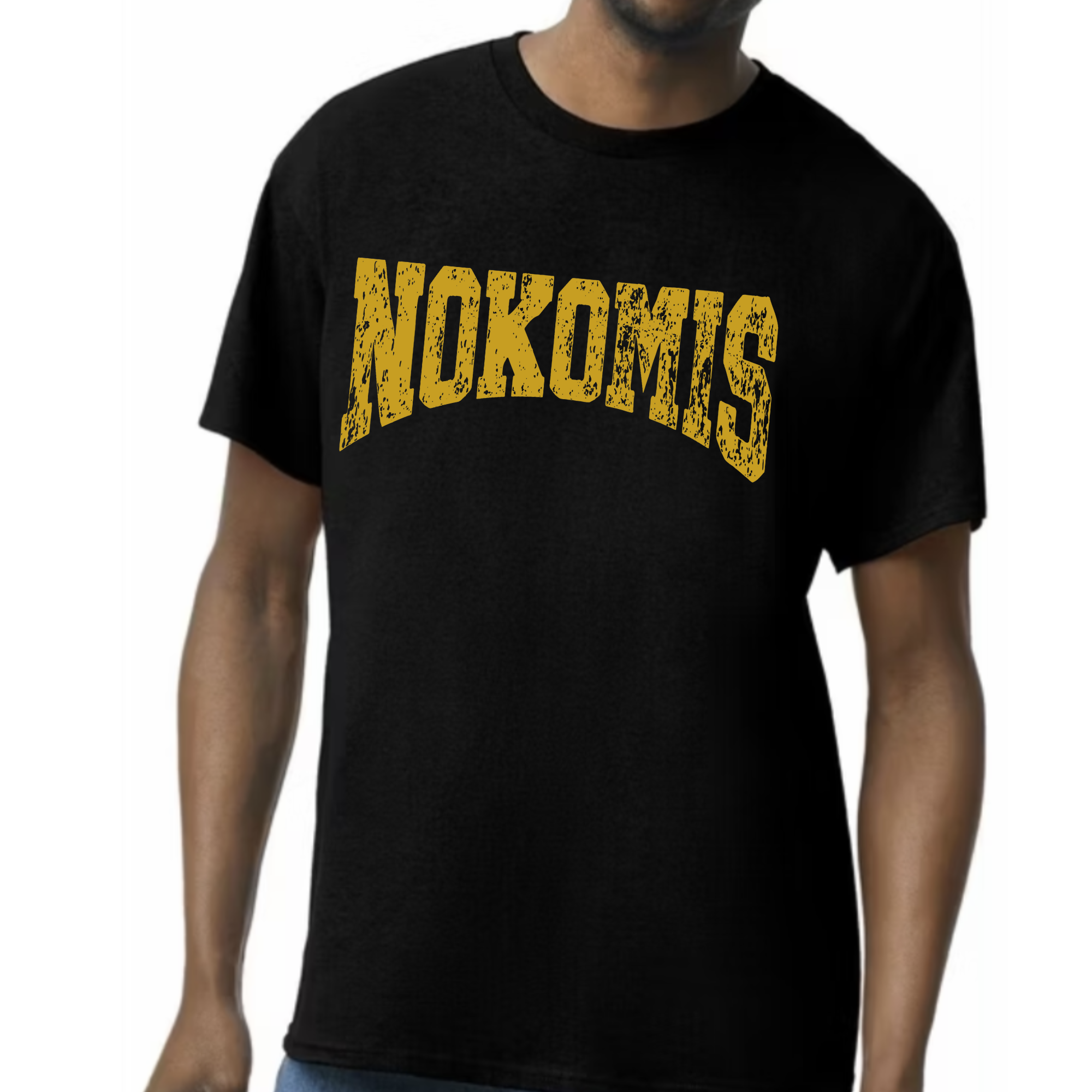 Nokomis Black Tee