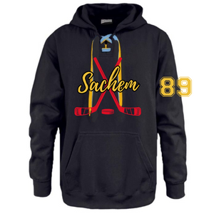 Sachem Ice hockey Face off hoodie