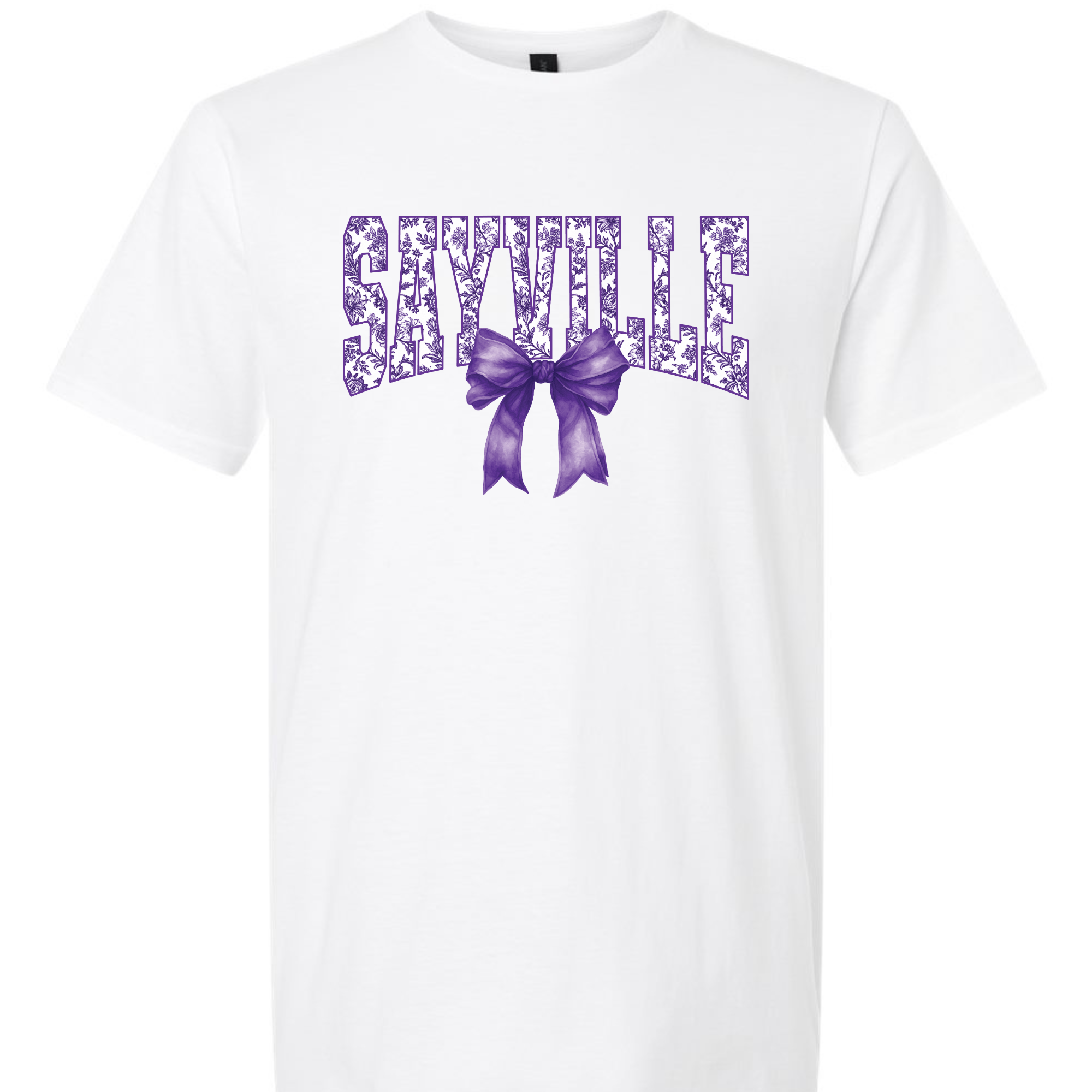 Sayville bow white tee