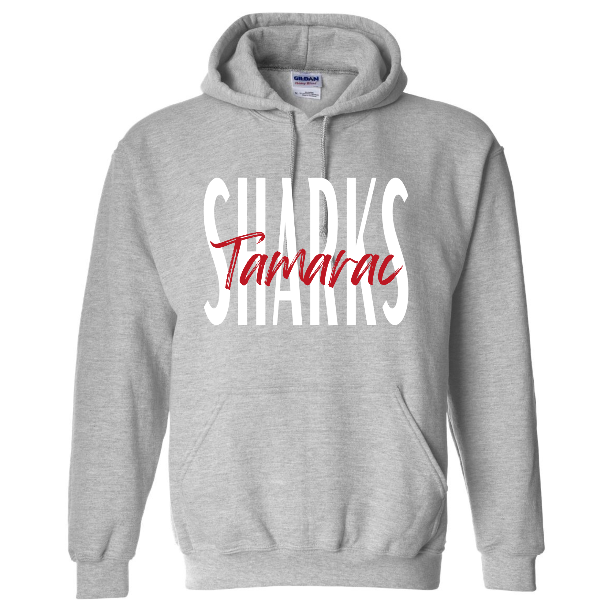 Tamarac sharks Grey Hoodie
