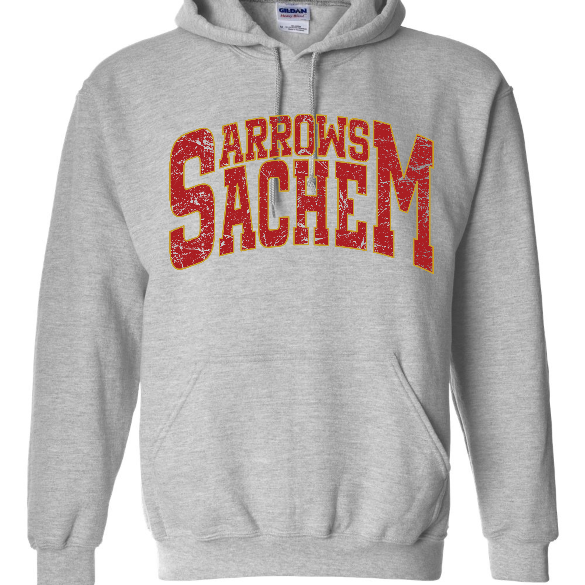 Arrows Grey Hoodie or Crewneck