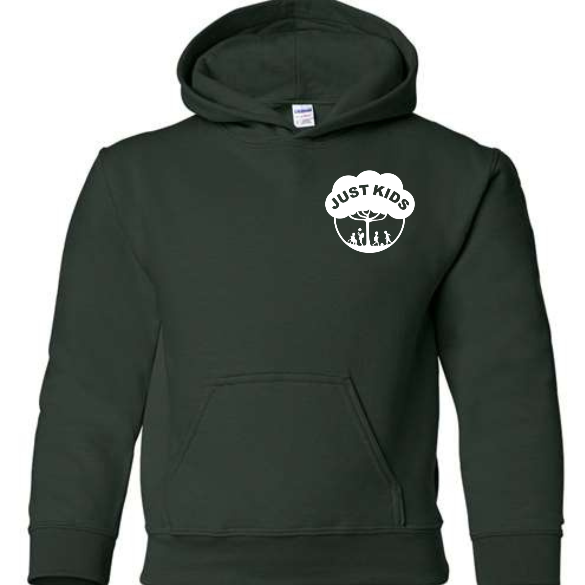 Just Kids Forest Green or Black- Hoodie or Crewneck Please choose in menu