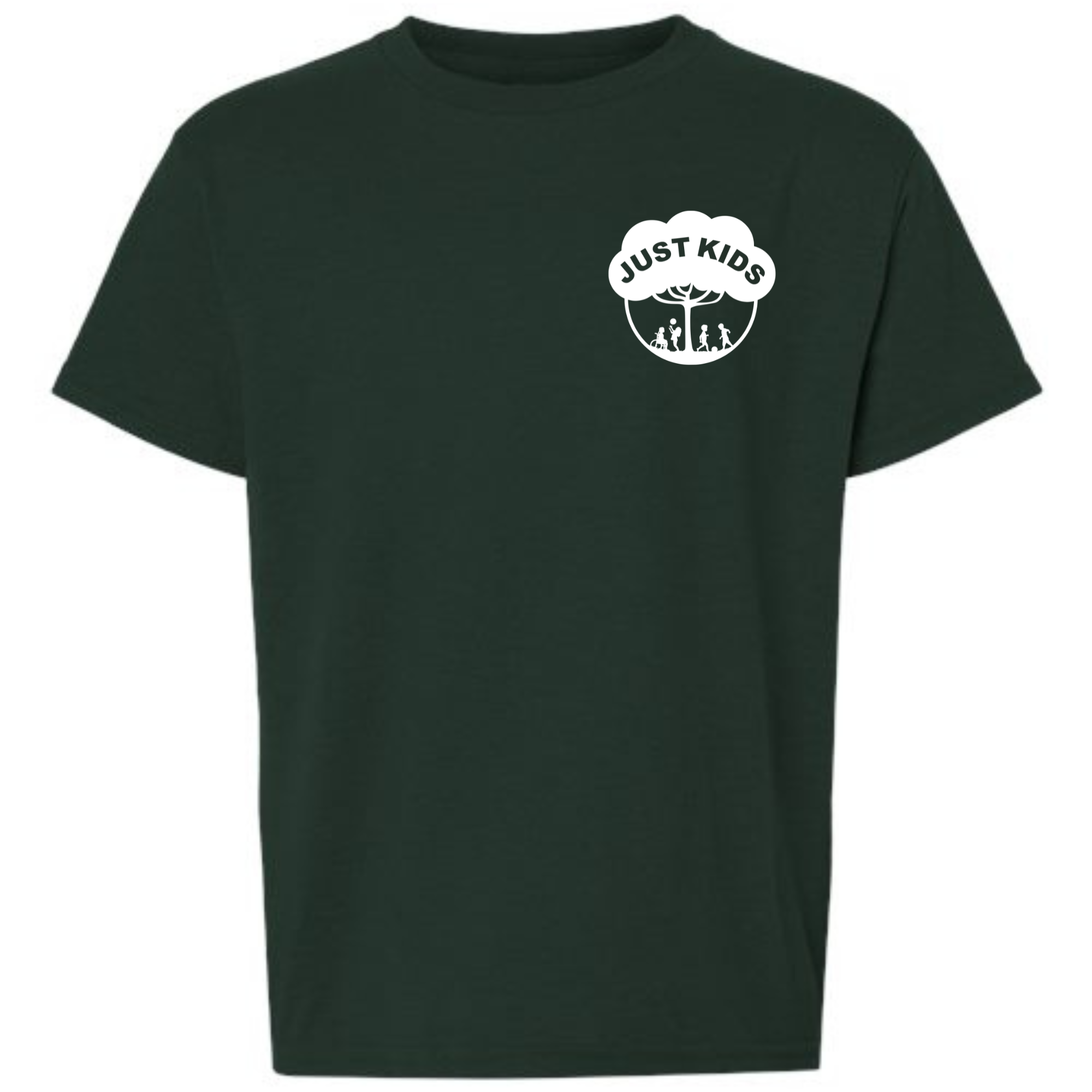 Just Kids Forest Green Tee or Black Please choose in menu tab