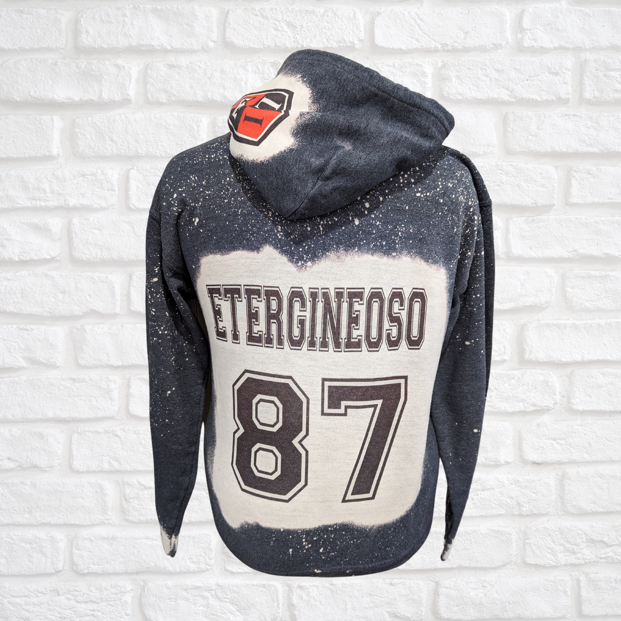 Long Island Royals Bleached hoodie Red or Grey option