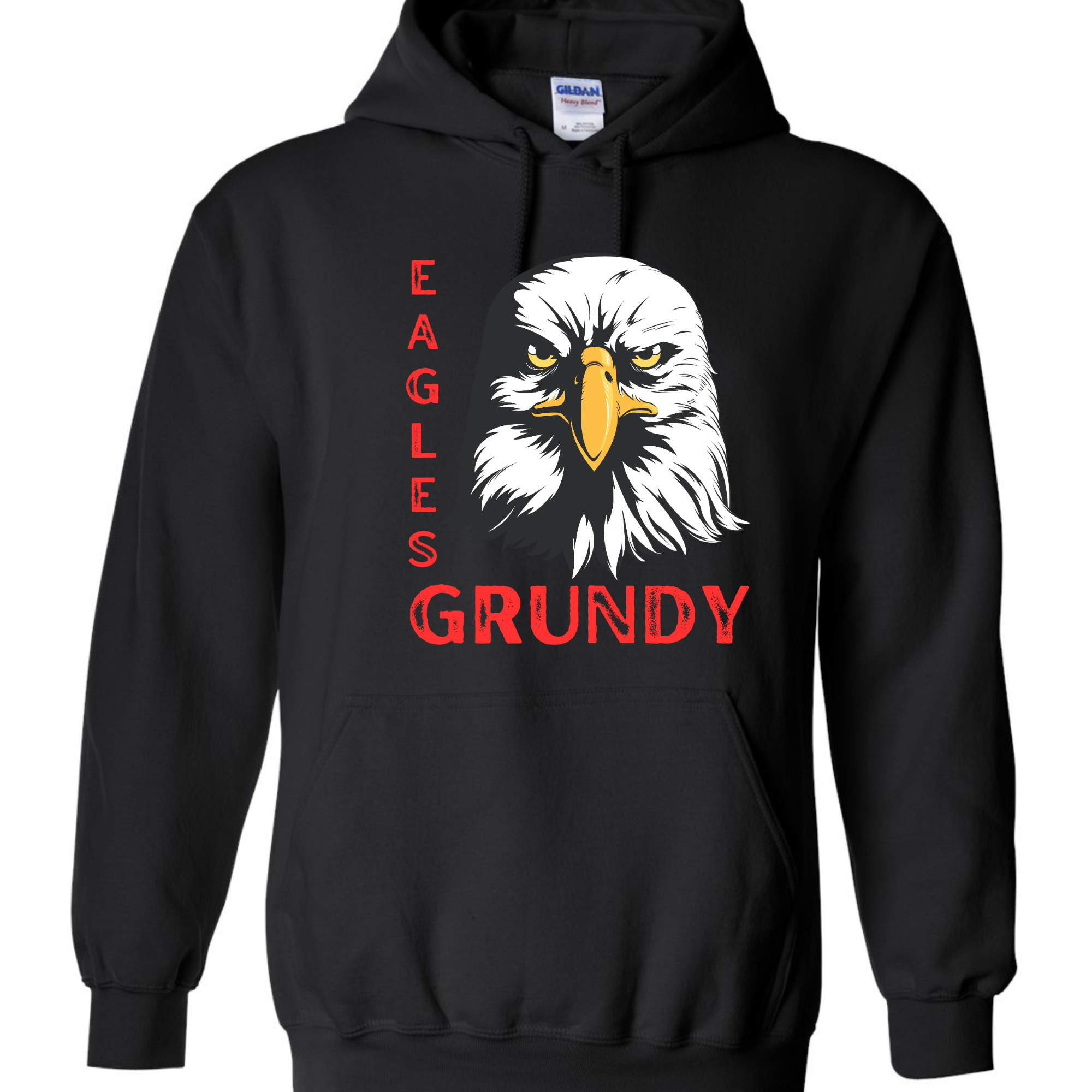 Grundy  Eagle Black Sweatshirt