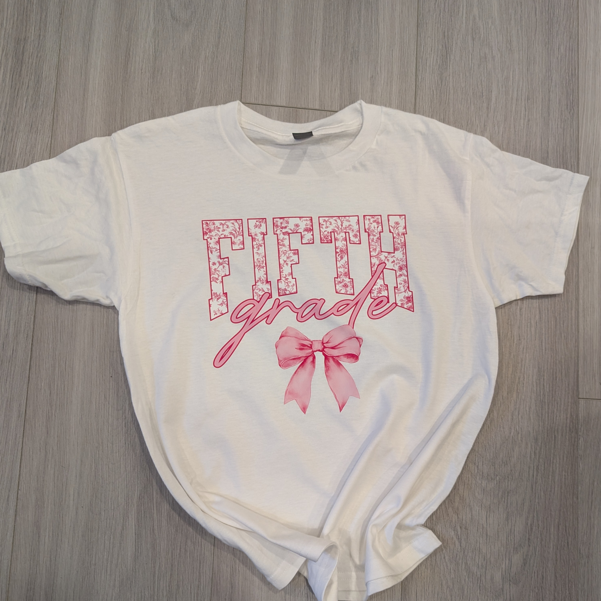 Pink Bow Grade Design