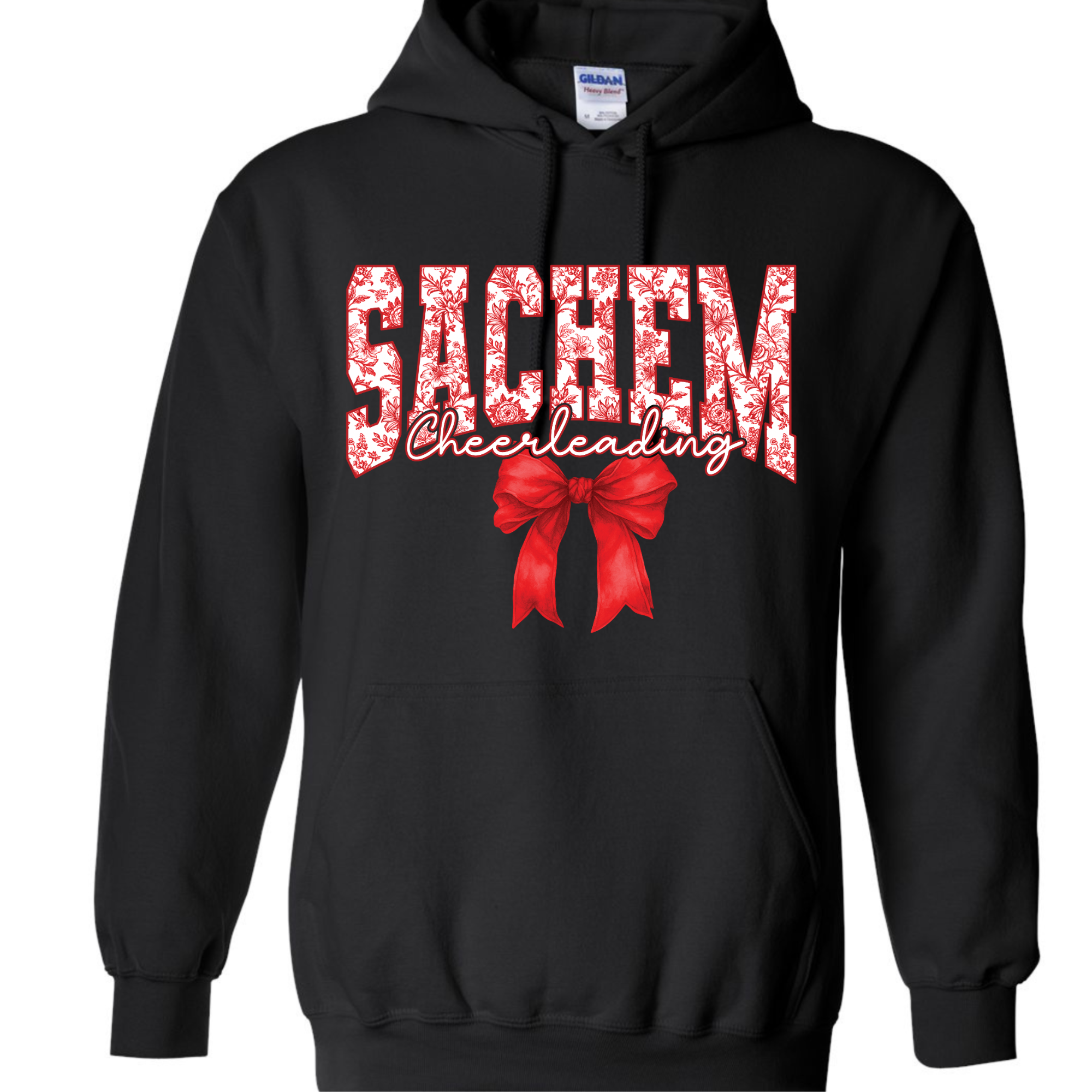 Sachem Cheerleading Red Bow