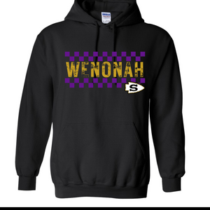 Wenonah Checkerboard Hoodie or Tee