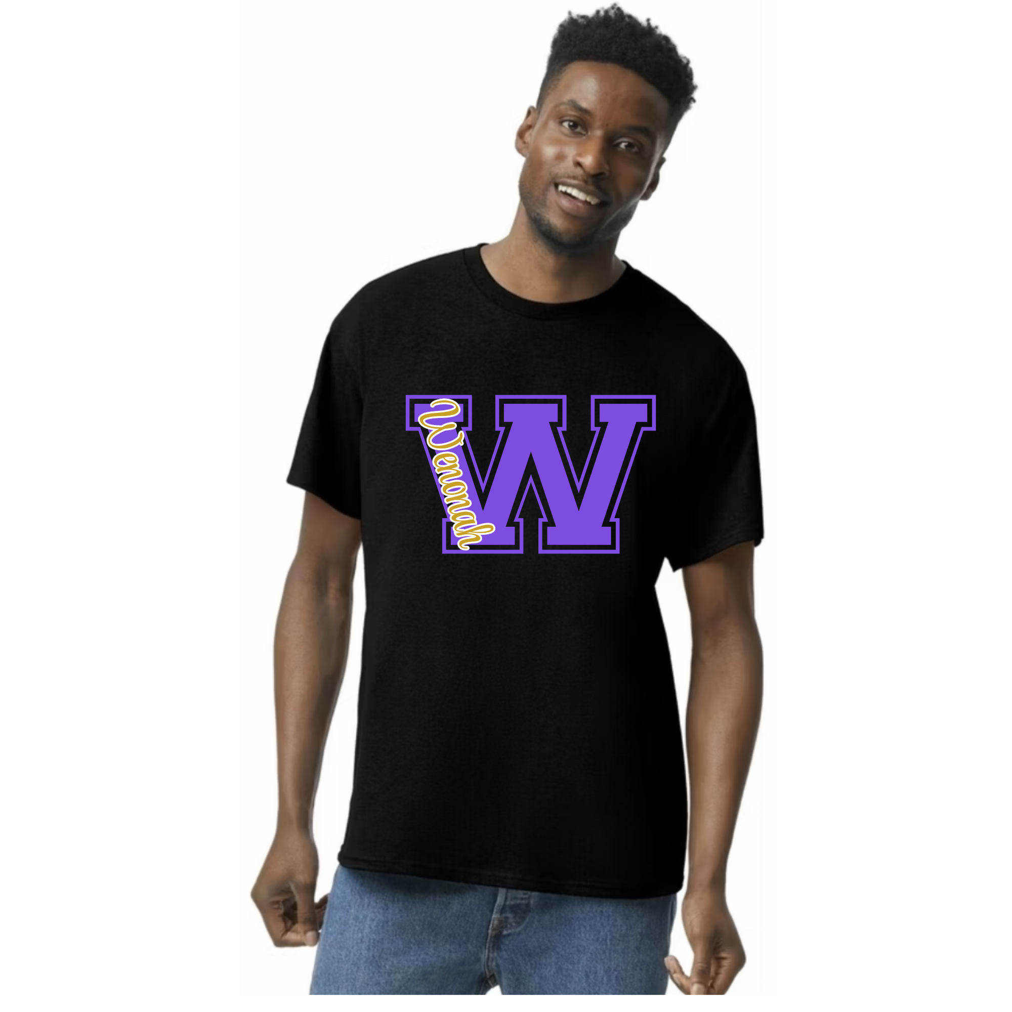 Wenonah W Black tee