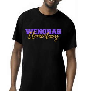 Wenonah Elementary Black Tee