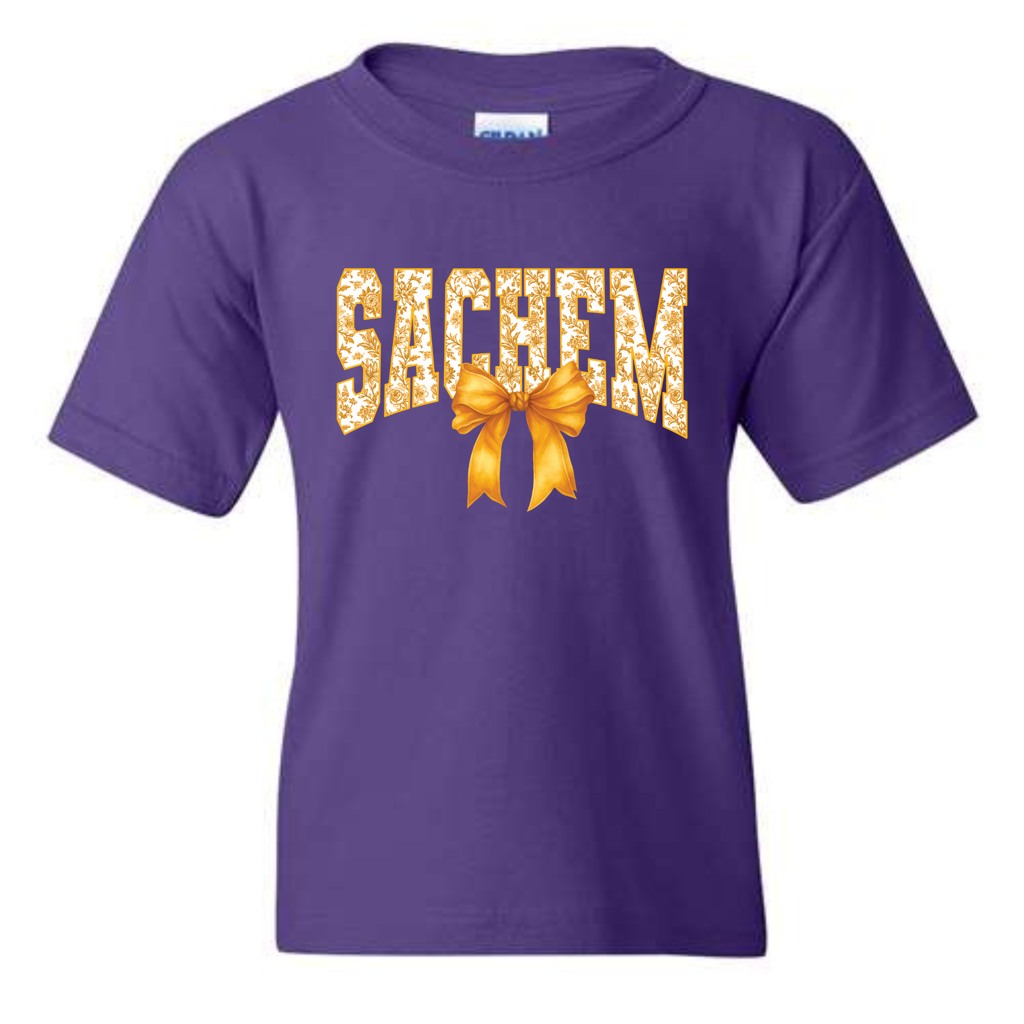 Sachem Bow Purple Tee or Long Sleeve
