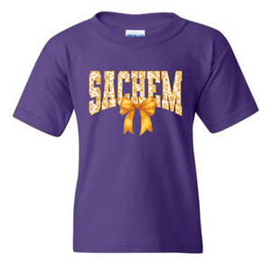Sachem Bow Purple Tee or Long Sleeve