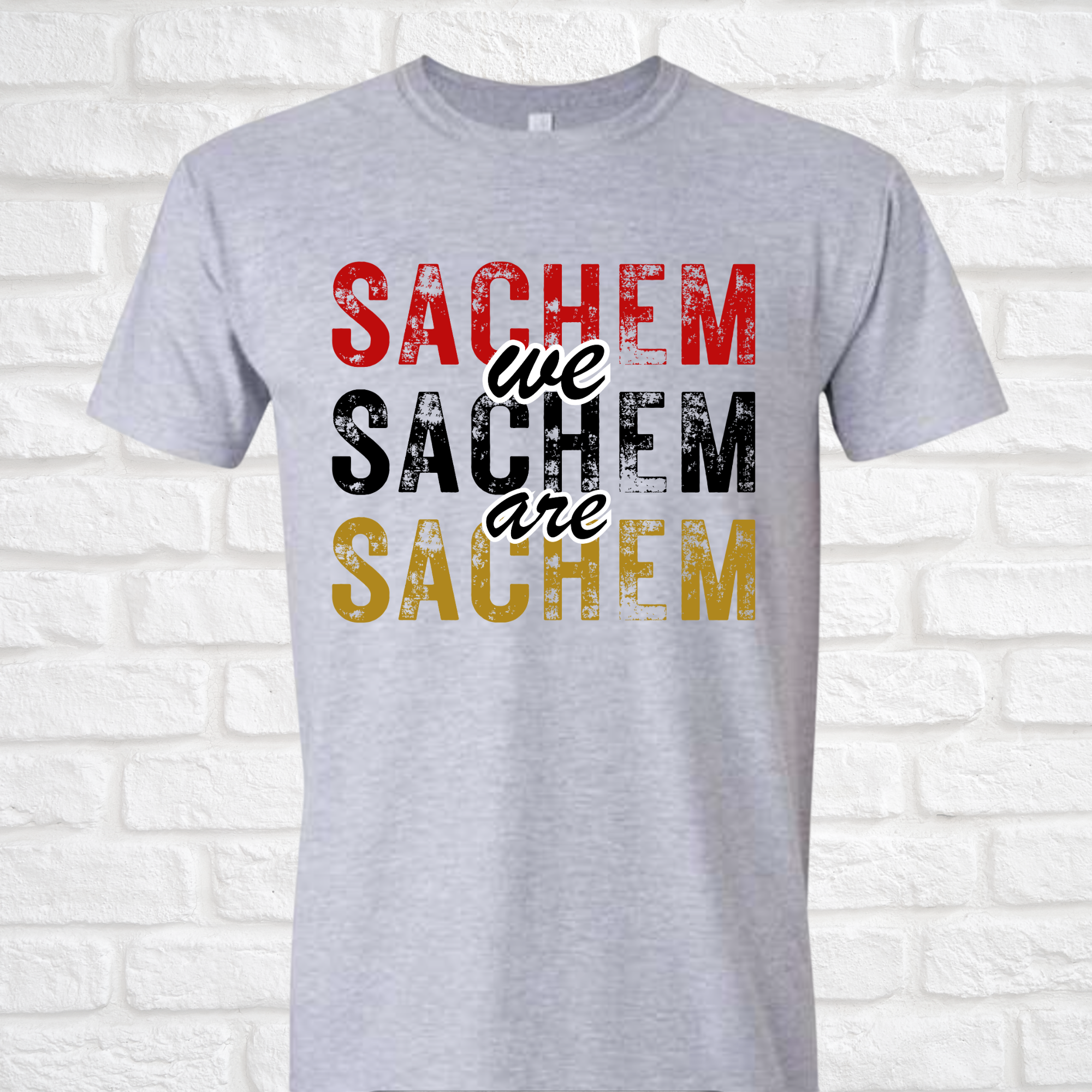 We are Sachem Grey Tee (Wenonah Shop)