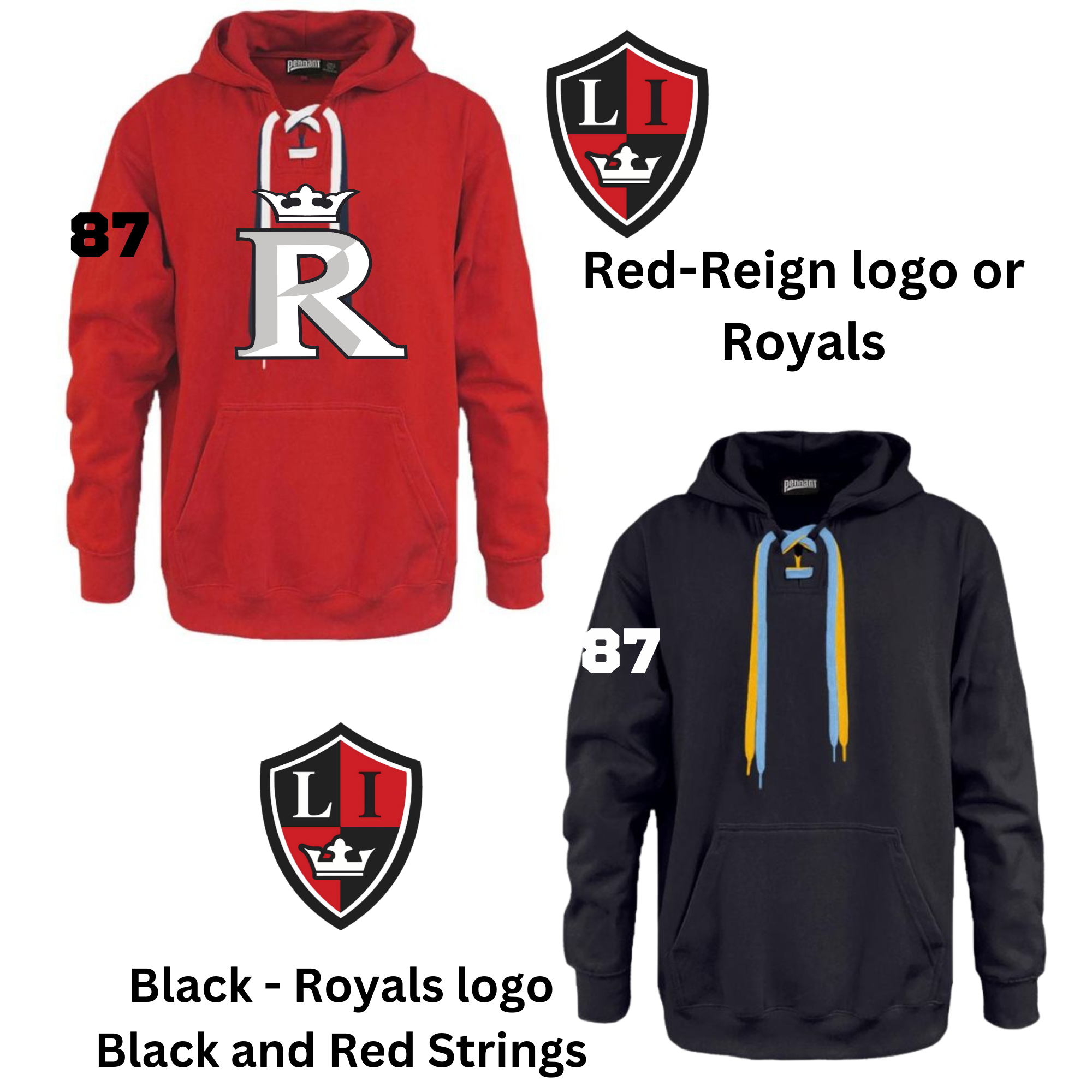 Hockey lace Pennant Sweatshirt