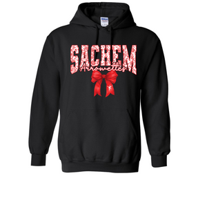Sachem Arrowettes Black Hoodie Please choose Color