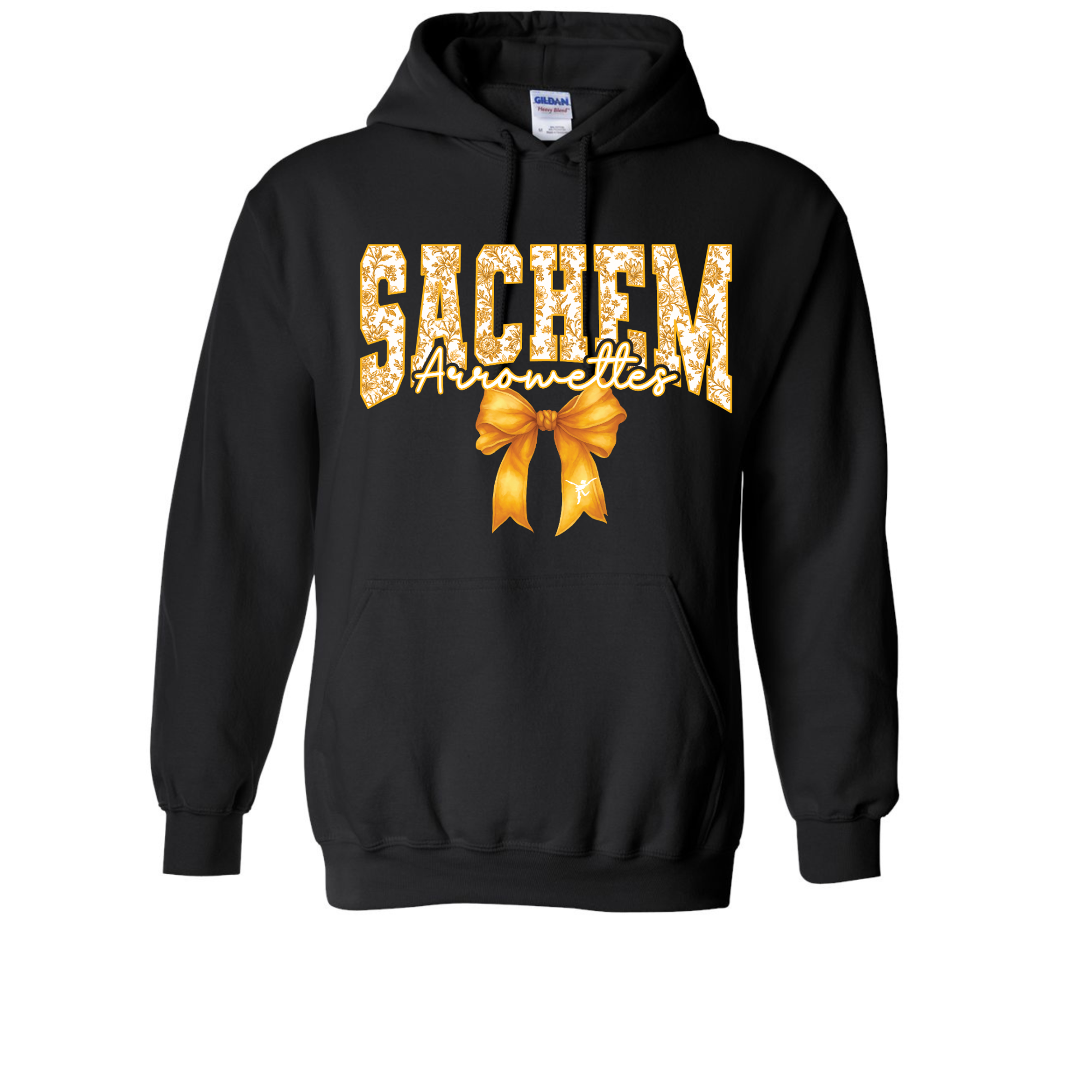 Sachem Arrowettes Black Hoodie Please choose Color