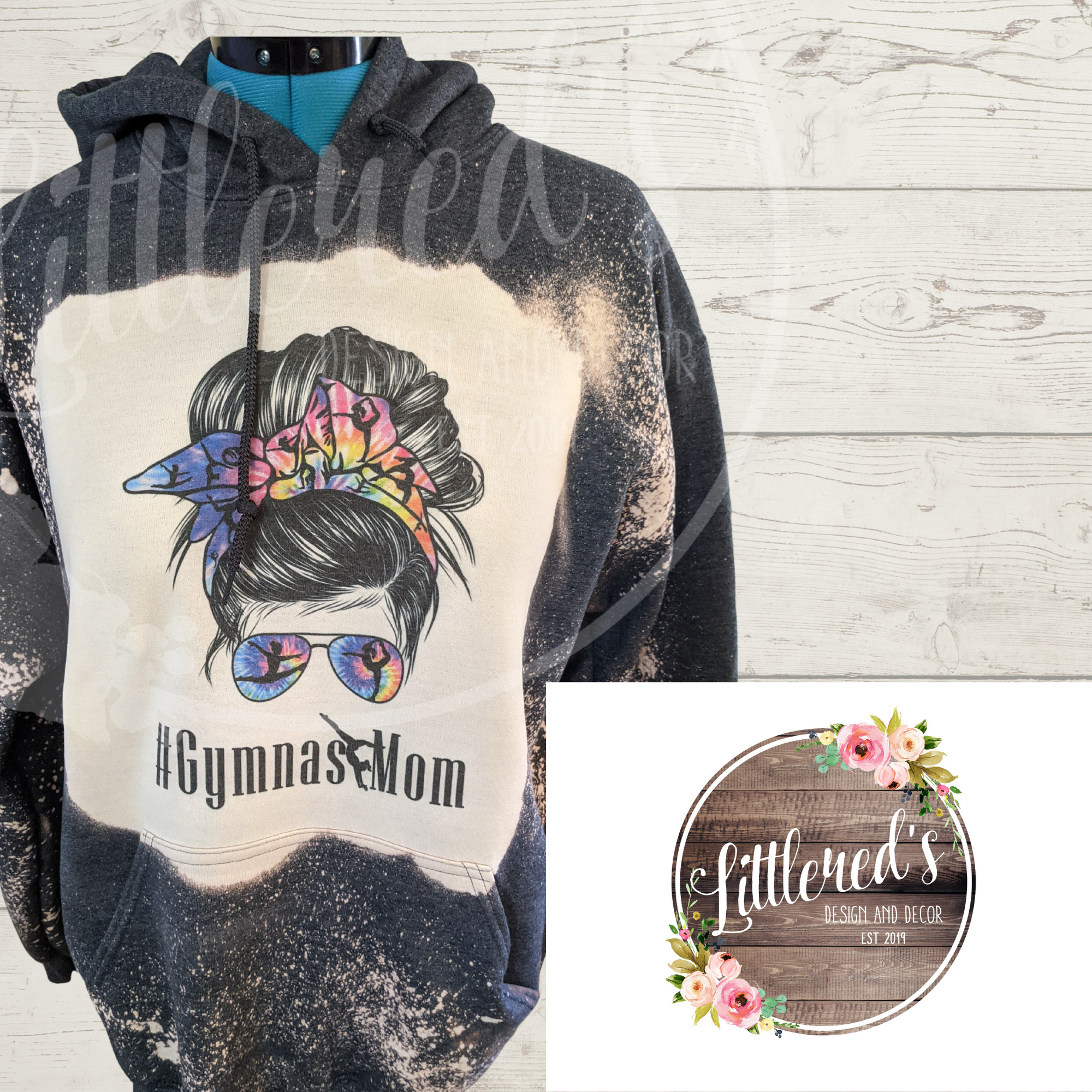 Gymnast mom hoodie