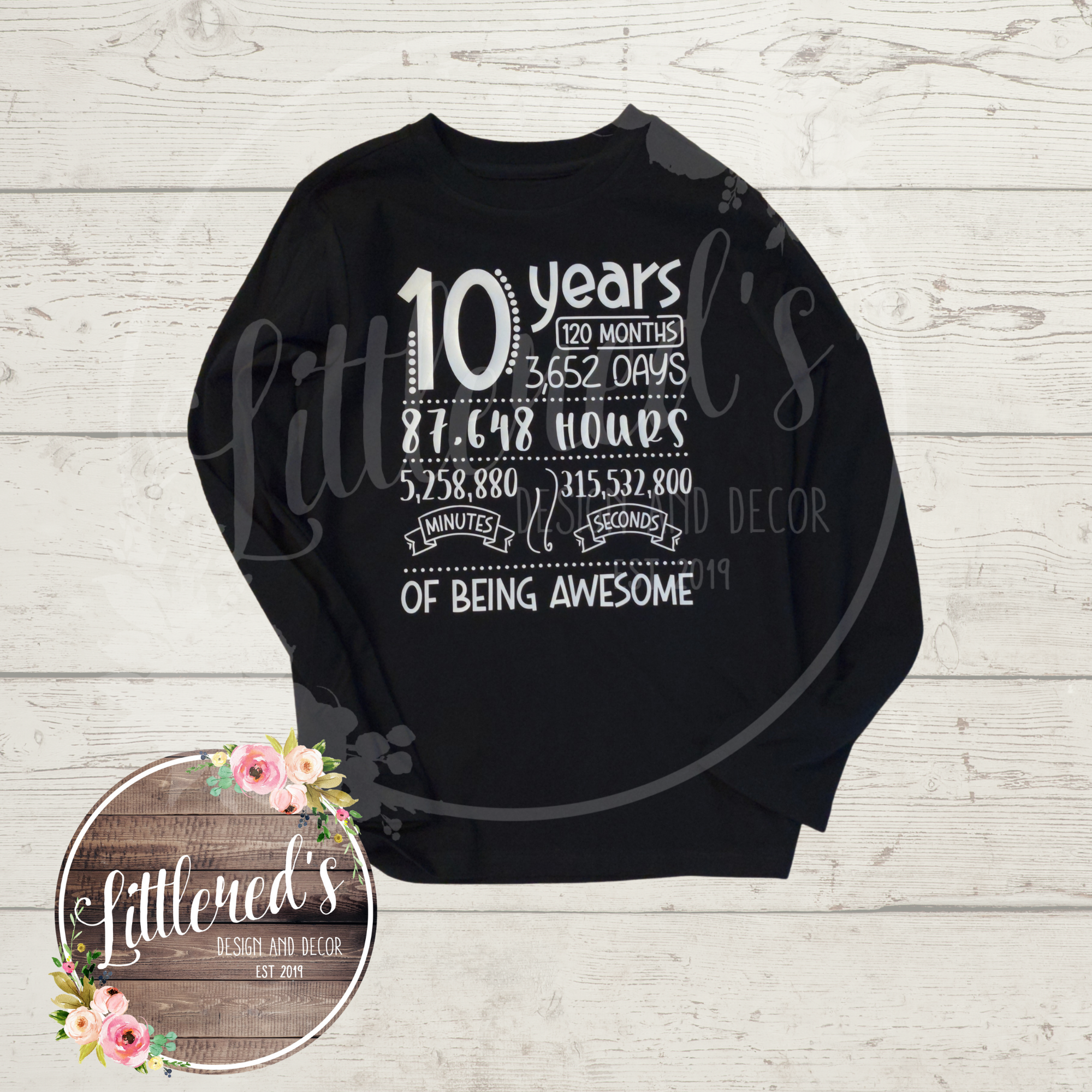 10th Birthday shirt