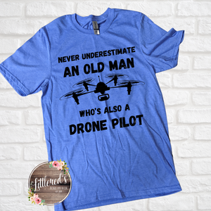 Never underestimate an old man Drone Pilot