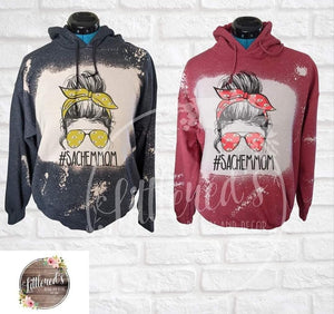 Sachemmom grey or red hoodie