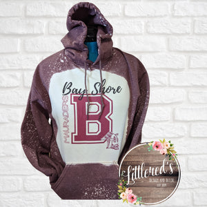 Bayshore Maroon Hoodie