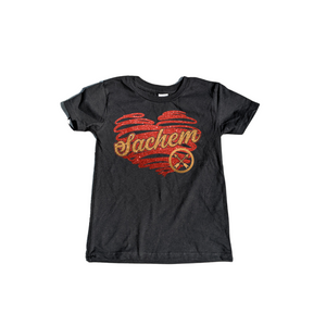 Sachem heart  Black tee