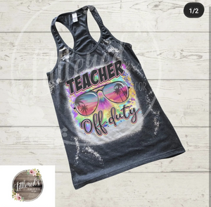 Teacher off duty