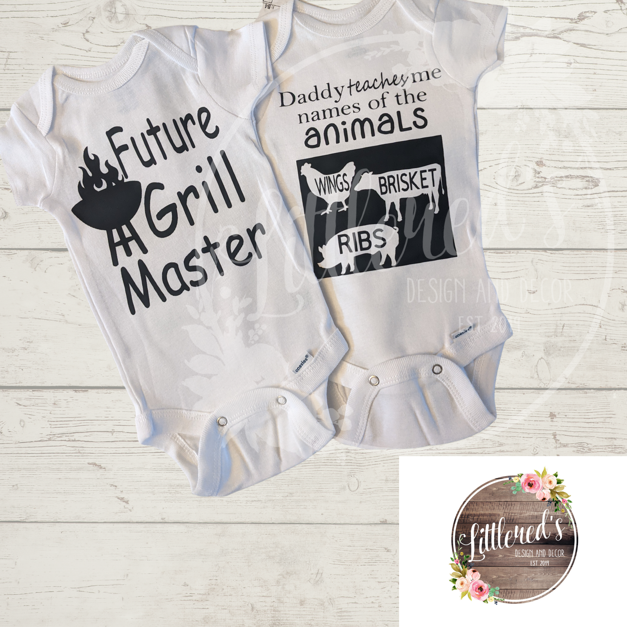 Future Grill master baby onesie ( ONLY )
