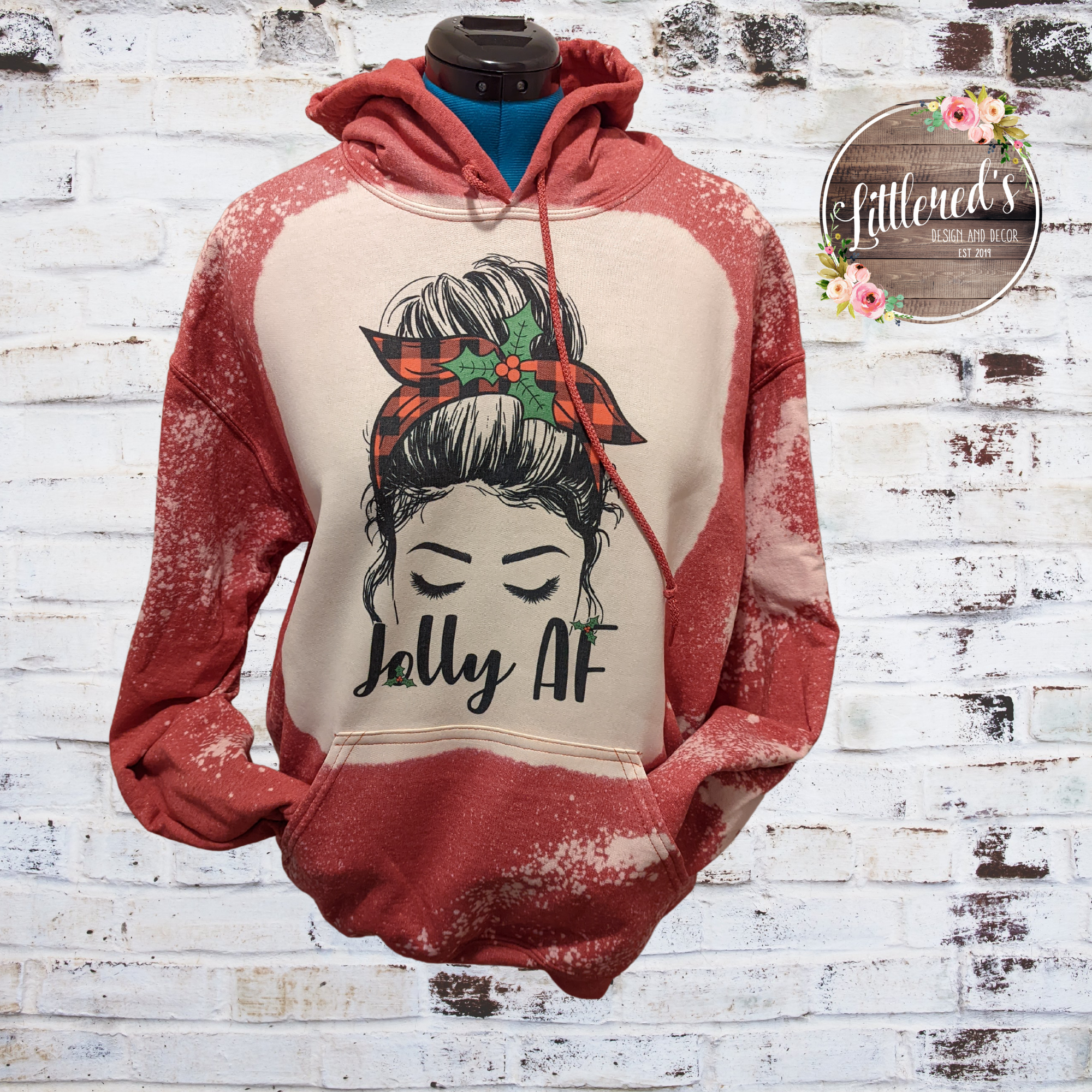Jolly AF Mom life sweatshirt