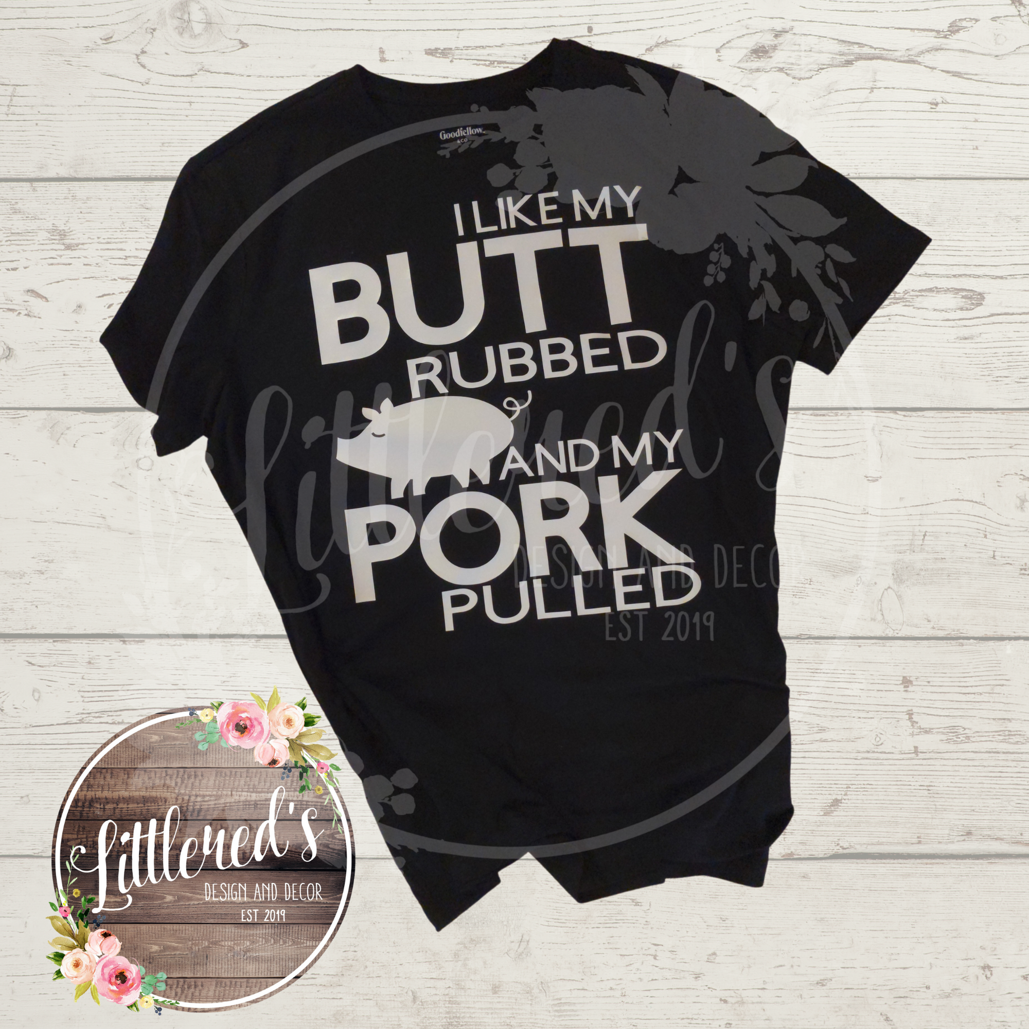 BUTT RUBBED
