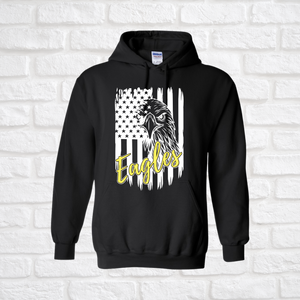 Eagles Flag Hoodie, Crewneck , Long Sleeve