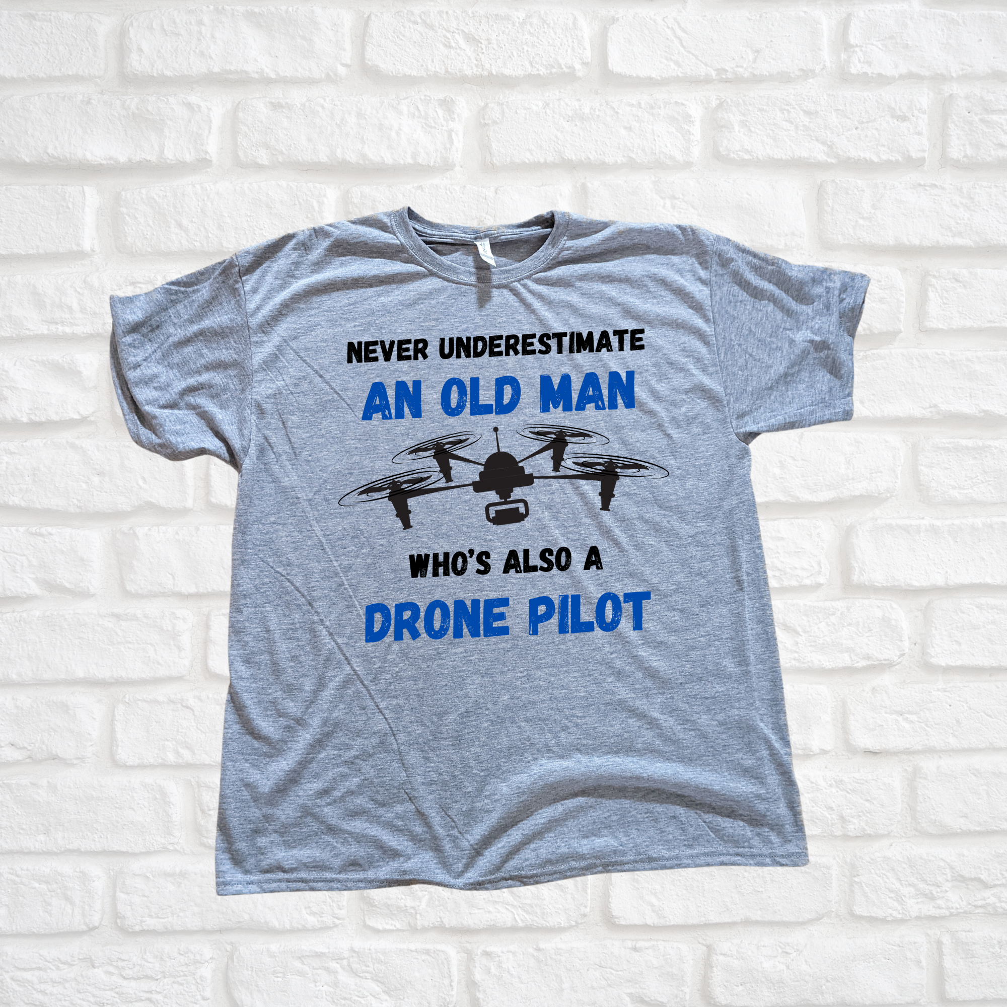 Never underestimate an old man Drone Pilot