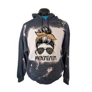 Nokomis Mom Bleached hoodie