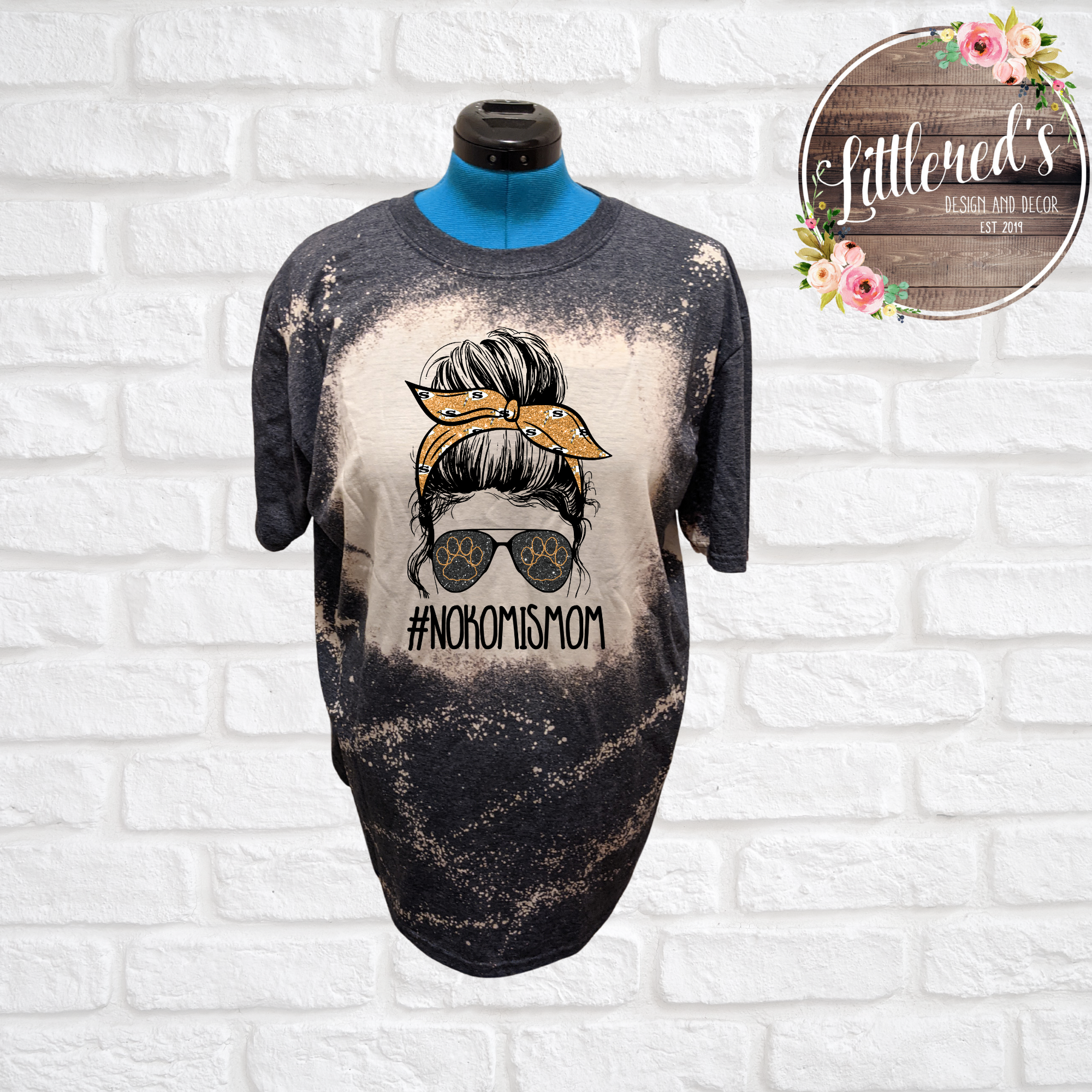 Nokomis mom Bleached tee