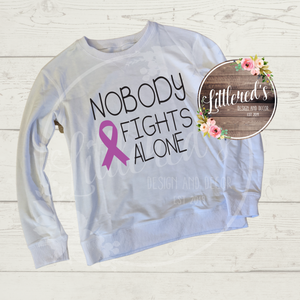 NO ONE FIGHTS ALONE