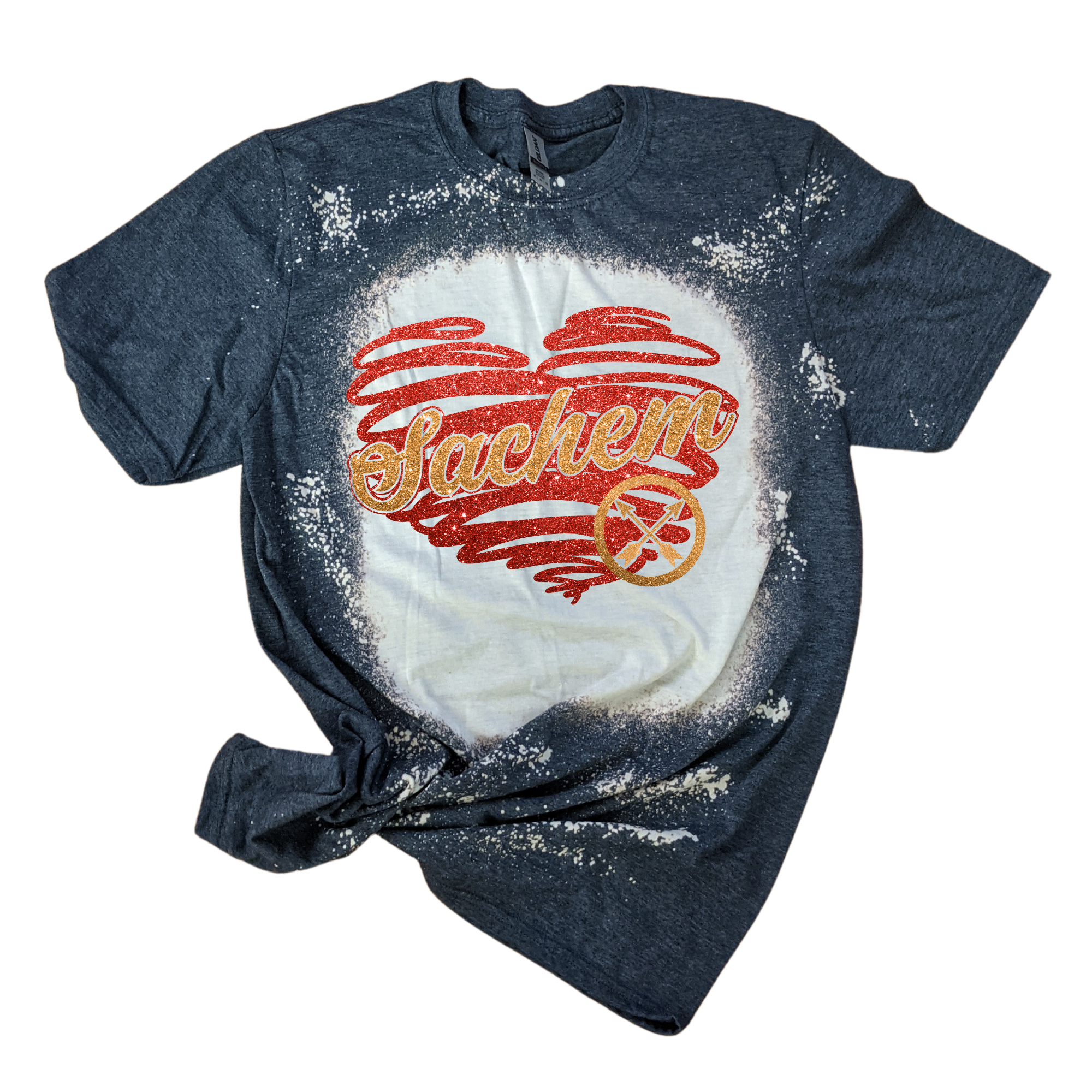 Sachem Bleach tee Heart( Merrimac Store)