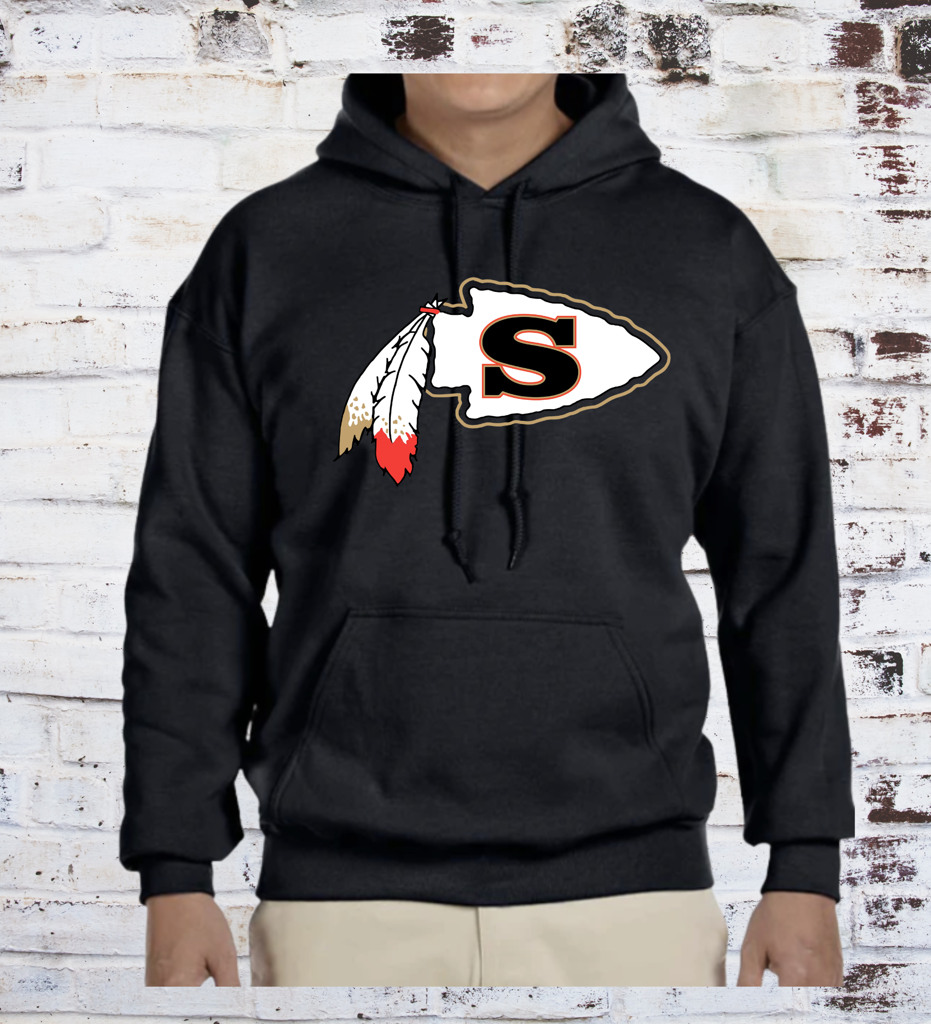Sachem Black hoodie