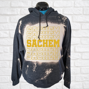 Sachem Bleached 3d lettering